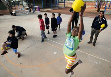 children playing basketball