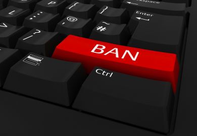 Ban button on keyboard