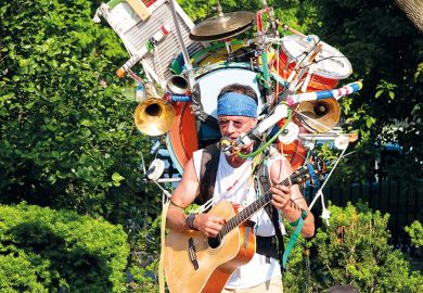 one-man band