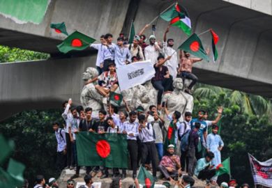 The Anti-Discrimination Student and other activist movements hold the 'Shahidi March' at Dhaka University on September 5, 2024, marking one month since the removal of the Awami League government by the student movement. The Anti-Discrimination Student and other activist movements hold the 'Shahidi March' at Dhaka University on September 5, 2024, marking one month since the removal of the Awami League government by the student movement.