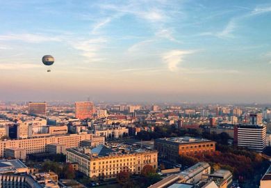 Berlin from the Potsdamerplatz view point