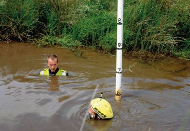 Bog snorkelling contestants, Llanwrtyd Wells, Wales