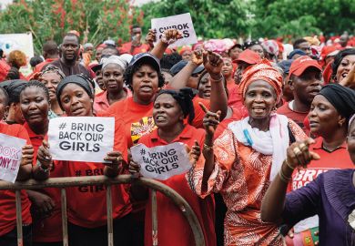 Boko Haram protesters