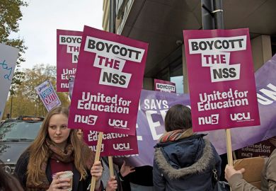 Boycott the NSS protesters