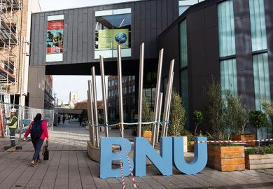 Bucks New University in High Wycombe. Bucks New University in High Wycombe.