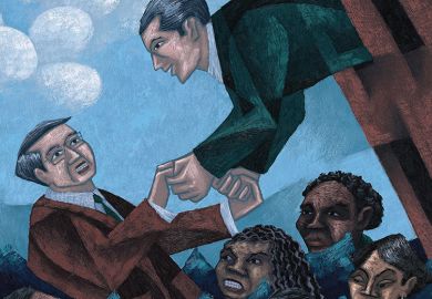 Male professor rescued with women and people of colour left to drown