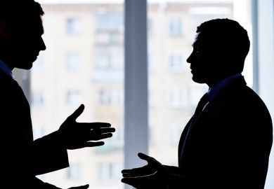 2 people having a dispute in an office. To illustrate bullying at UKRI. 2 people having a dispute in an office. To illustrate bullying at UKRI.
