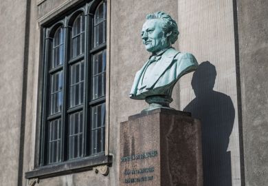 Bust of Japetus Steenstrup, University of Copenhagen, Denmark