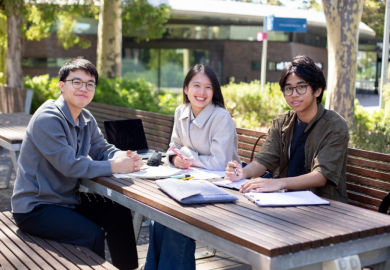 Monash University Cambodian students