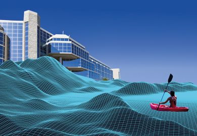 Paddling through the virtual campus