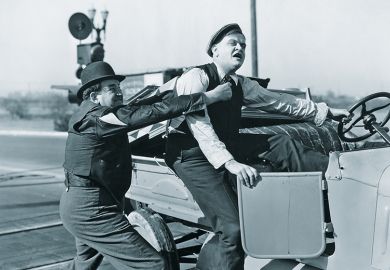 Two men fight over car Two men fight over car