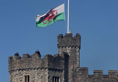 Security personnel with binoculars at the top of Cardiff Castle, Wales. Illustrating a comment from Simon Pirotte that “we need to keep our heads above the parapet and think about horizon scanning and what sort of future we want." Security personnel with binoculars at the top of Cardiff Castle, Wales. Illustrating a comment from Simon Pirotte that “we need to keep our heads above the parapet and think about horizon scanning and what sort of future we want."