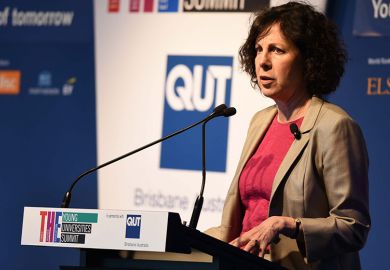 Carla Brodley, Dean of the College of Computer and Information Science at Northeastern University, Australia. Young Universities Summit 2017