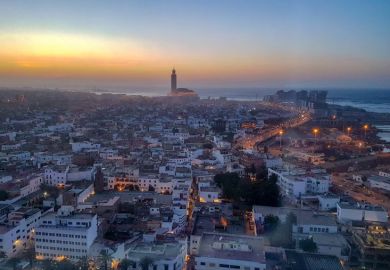 Casablanca skyline