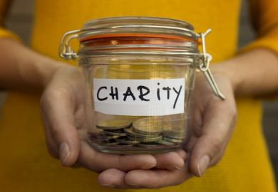 a charity jar