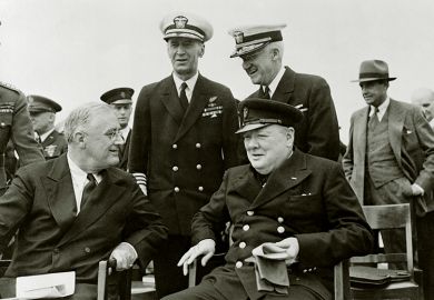 Franklin D. Roosevelt and Winston Churchill