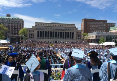 Columbia University graduation