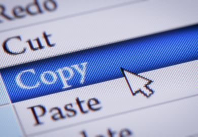 The "copy" icon on a computer screen The "copy" icon on a computer screen, symbolising plagiarism