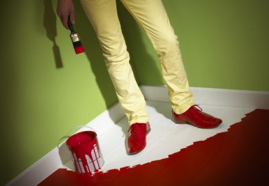 Painted into a corner