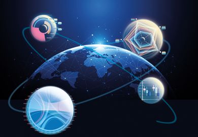 Global network connection. World map point and line composition concept of global business