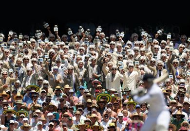 cricket crowd