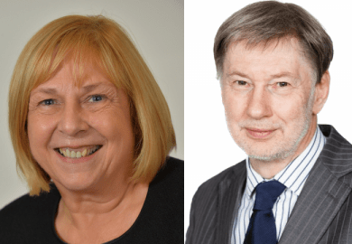 Julie Lydon and David Sweeney