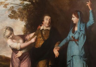 Painting of David Garrick