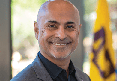 Sanjeev Khagram, dean of the Thunderbird School of Global Management at Arizona State University