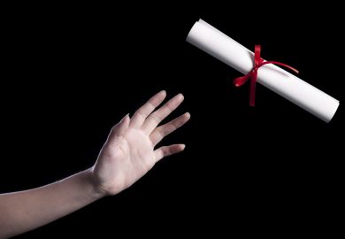 University degree reaching