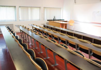 Empty lecture theatre