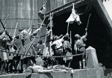 Enemy at the drawbridge