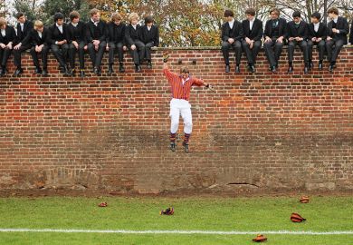 Eton wall shenanigans