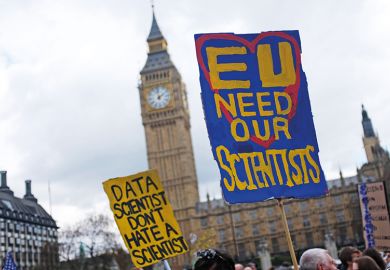 Brexit protest in Westminster Brexit protest in Westminster