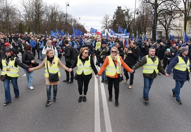 Unite for Europe march in Warsaw
