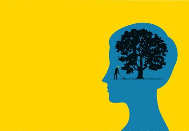 Illustration of clearing out your mind