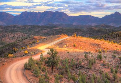 Flinders Ranges National Park, South Australia  Flinders Ranges National Park, South Australia