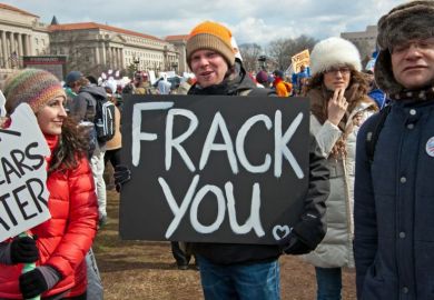 Fracking protest Fracking protest