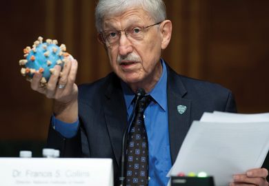 Francis Collins, outgoing director of the US National Institutes of Health Francis Collins, outgoing director of the US National Institutes of Health