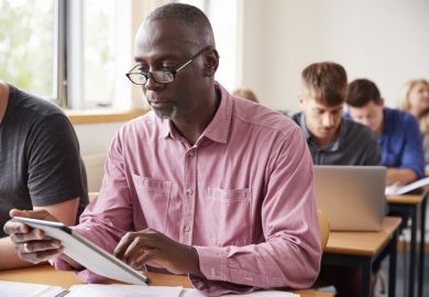 A further education class