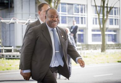 Ali Bongo Ondimba, president of Gabon.