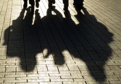 A gang casts a long shadow A gang casts a long shadow