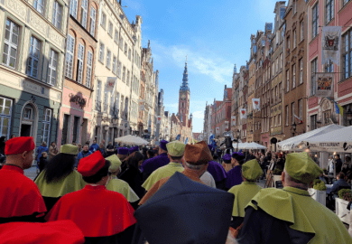 The Fahrenheit Union parade, Gdansk