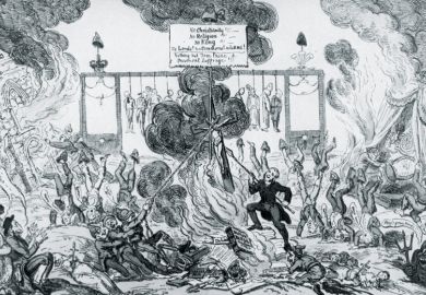 George Cruikshank cartoon, The Age of Reason