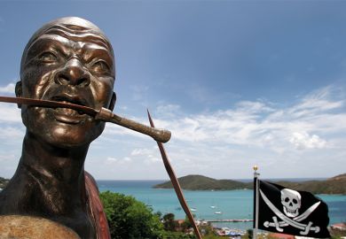 Pirate statue