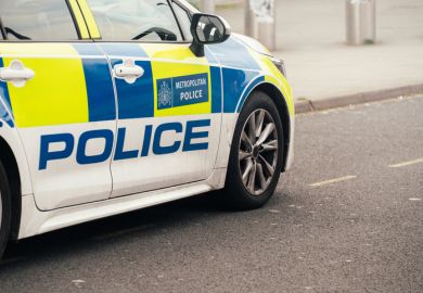 Metropolitan Police car in the UK Metropolitan Police car in the UK
