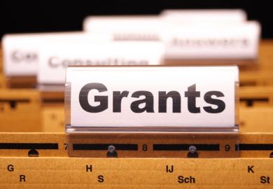 Grant winners tab on folder Grant winners tab on folder