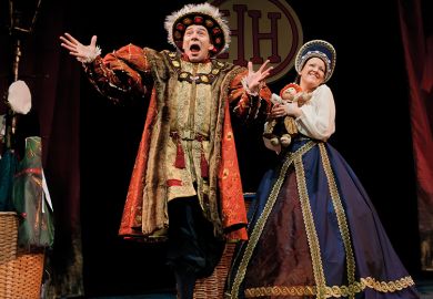 'Horrible Histories - Barmy Britain' play at the Garrick Theatre, London, Britain