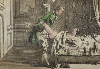 Illustration from Memoirs of a Woman of Pleasure, by John Cleland, 1766