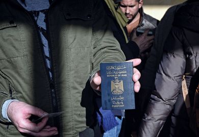 Iraqi passport