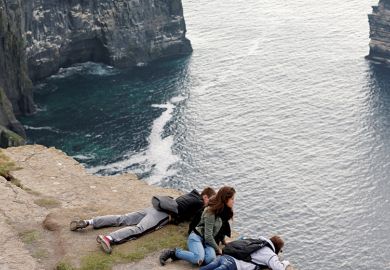 Irish clifftop